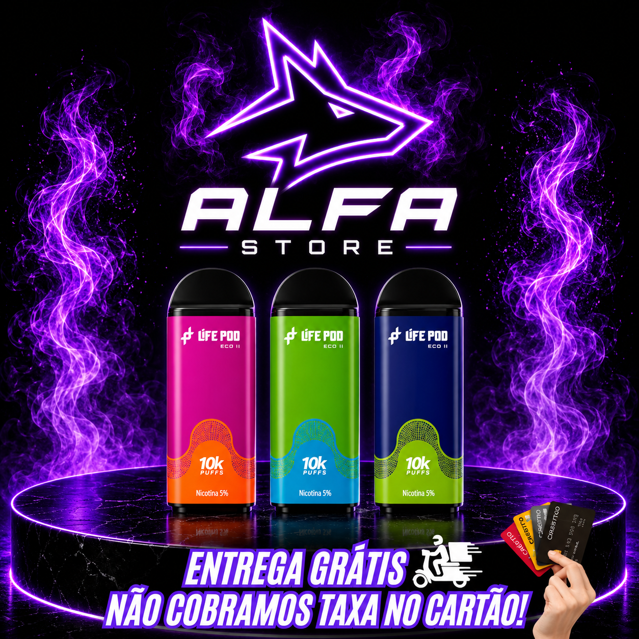 REFIL LIFE POD 10K